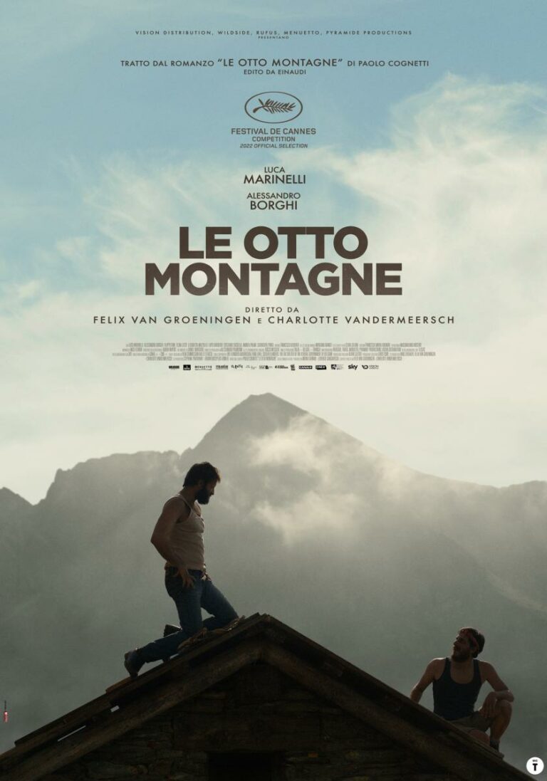 Cartel de Las ocho montañas
