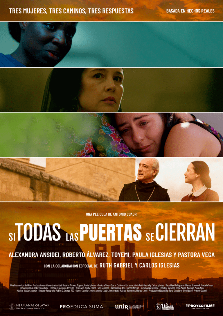 Cartel de Si todas las puertas se cierran