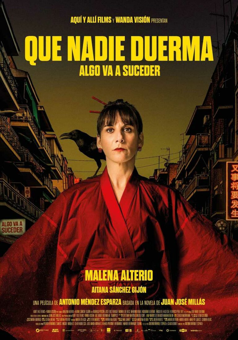Cartel de Que nadie duerma