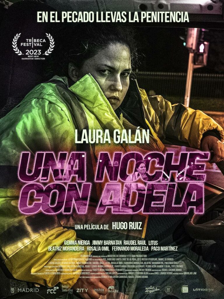 Cartel de Una noche con Adela