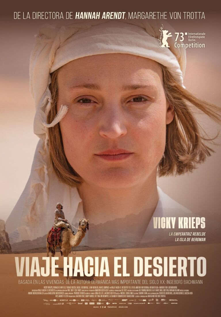 Cartel de Viaje hacia el desierto