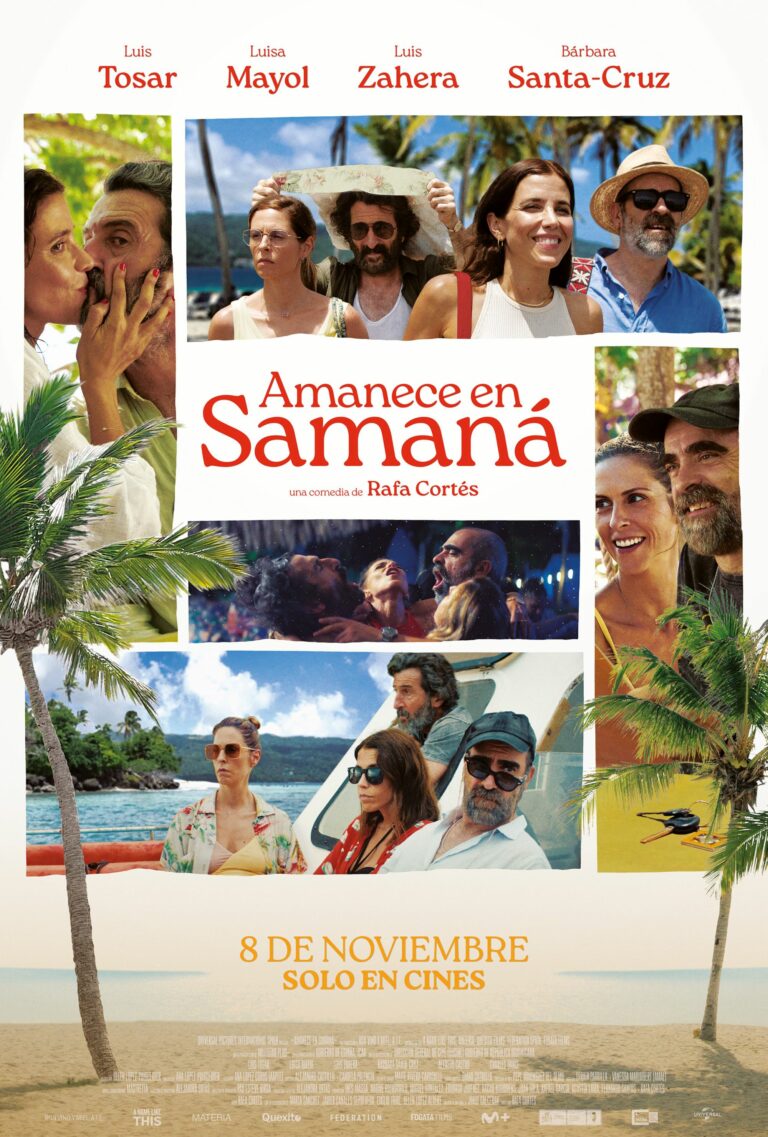 Cartel de Amanece en Samaná