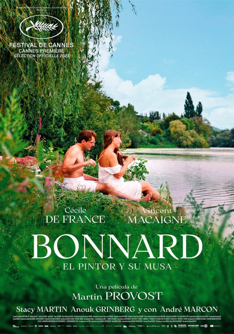 Cartel de Bonnard, el pintor y su musa