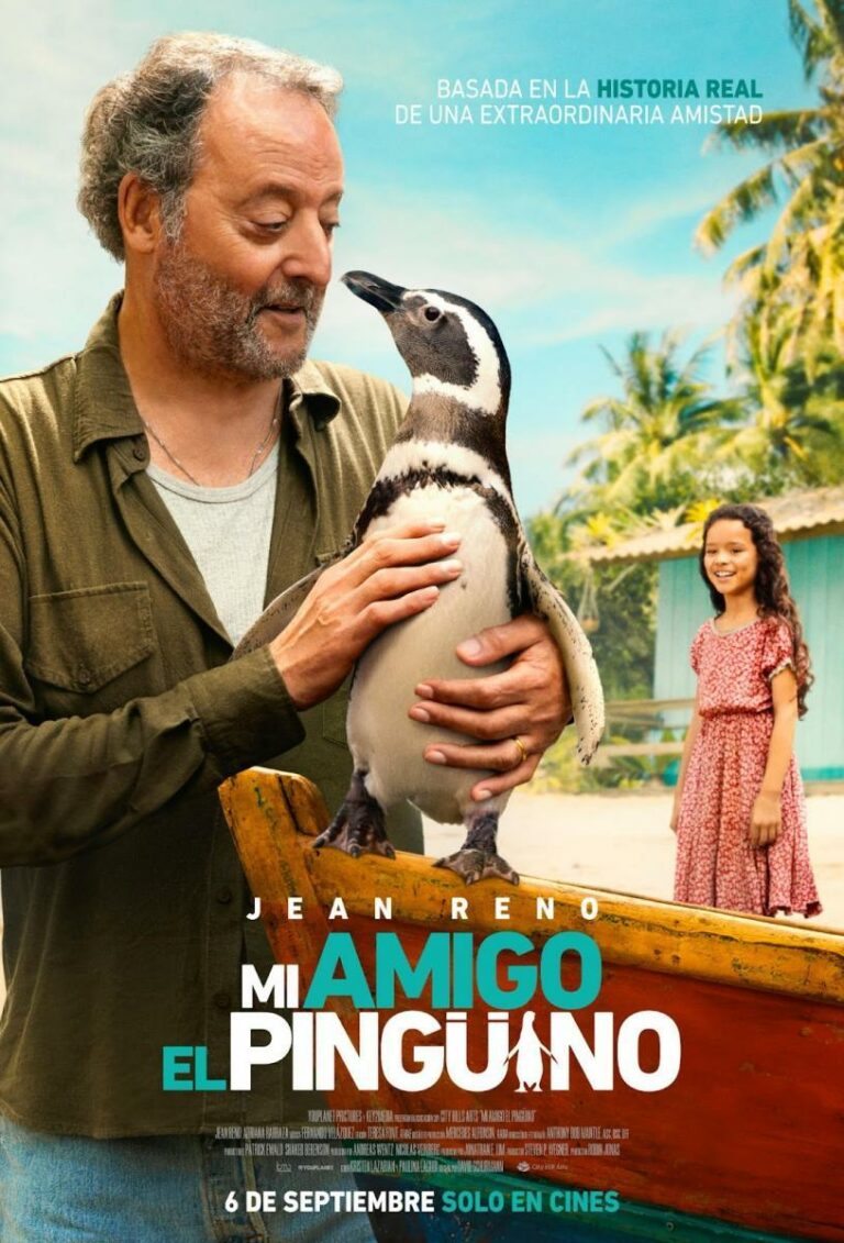Cartel de Mi amigo el pingüino