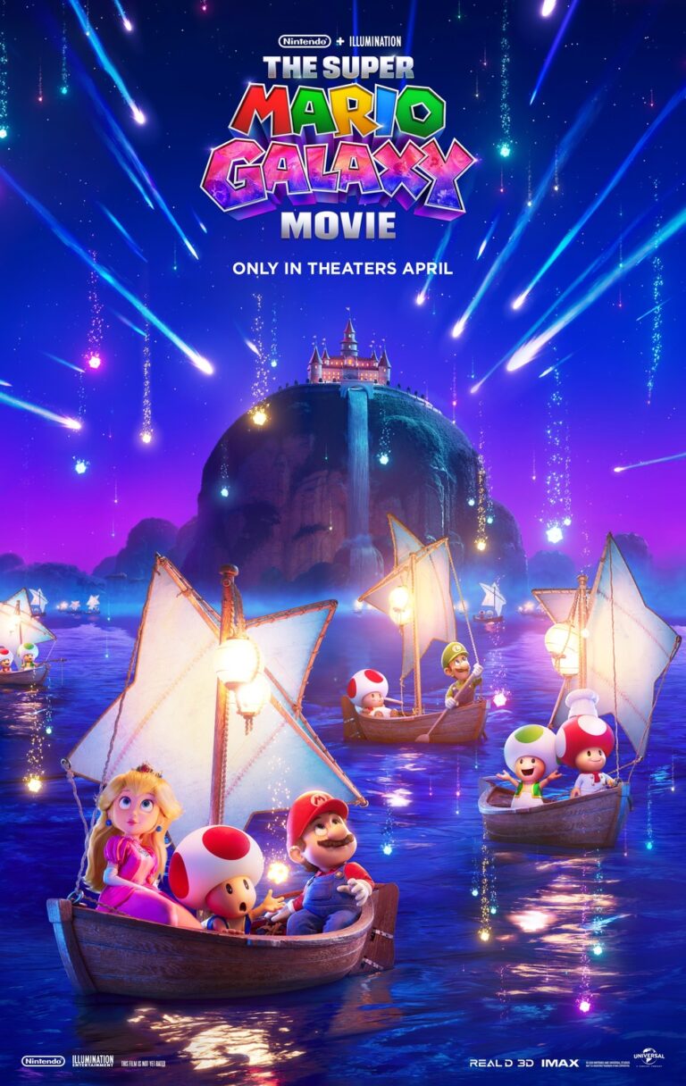 Cartel de Super Mario Galaxy: la película