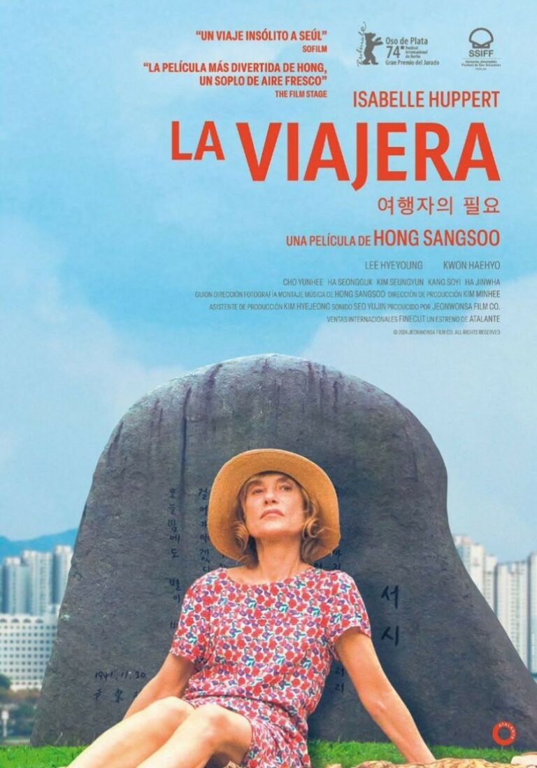 Cartel de La Viajera