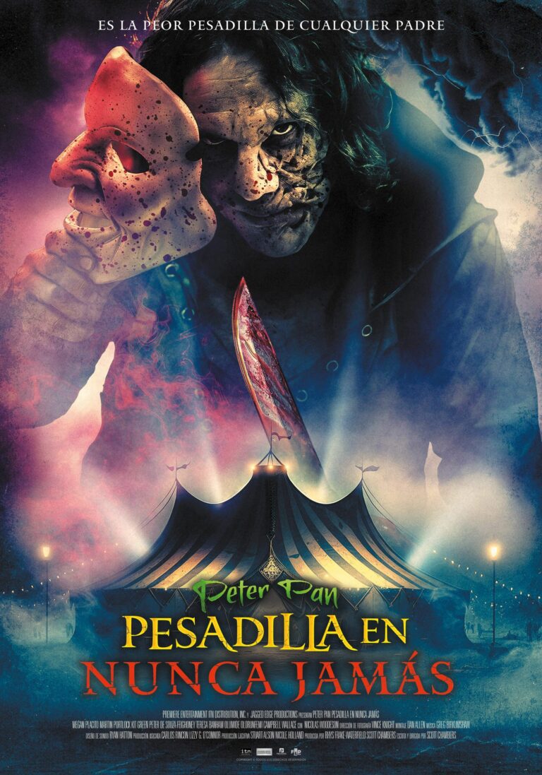 Cartel de Peter Pan Pesadilla en Nunca Jamás