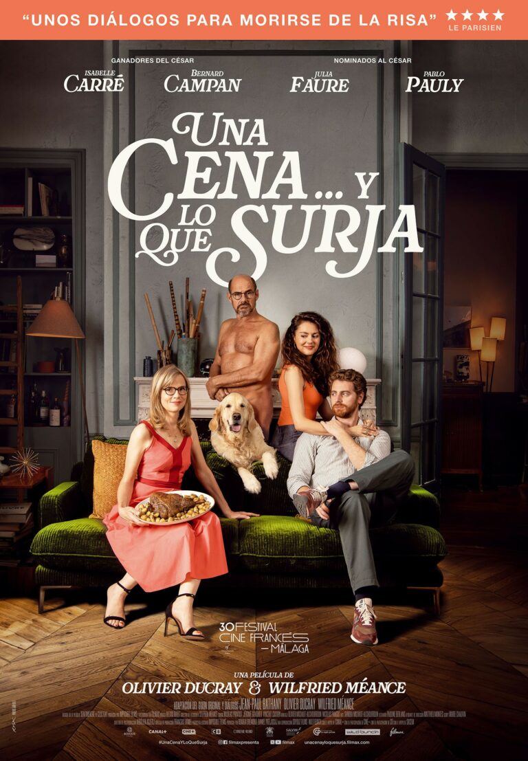 Cartel de Una cena y lo que surja