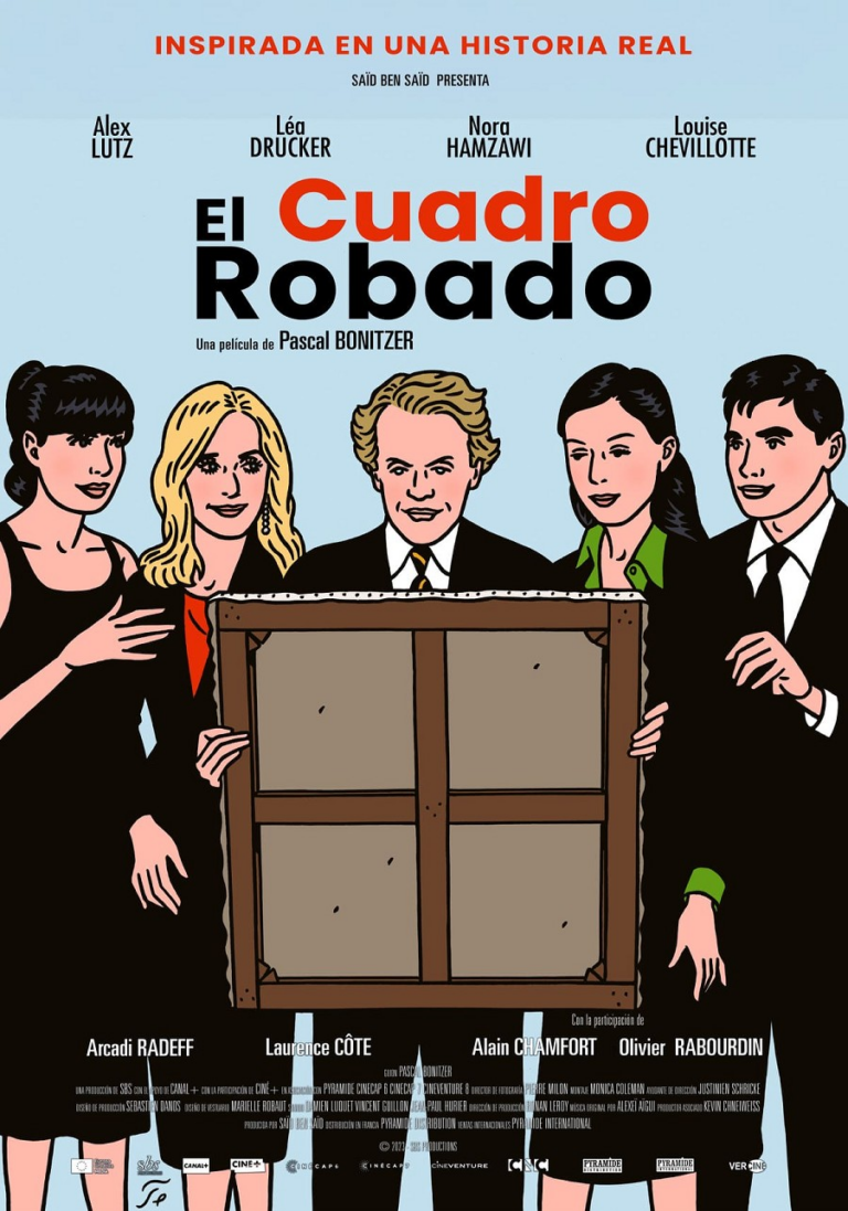 Cartel de El cuadro robado
