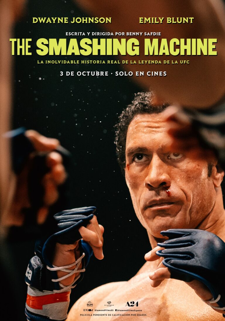 Cartel de The Smashing Machine