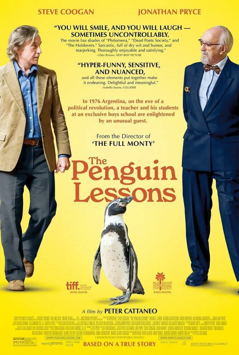 Cartel de Lo que aprendí de mi pingüino