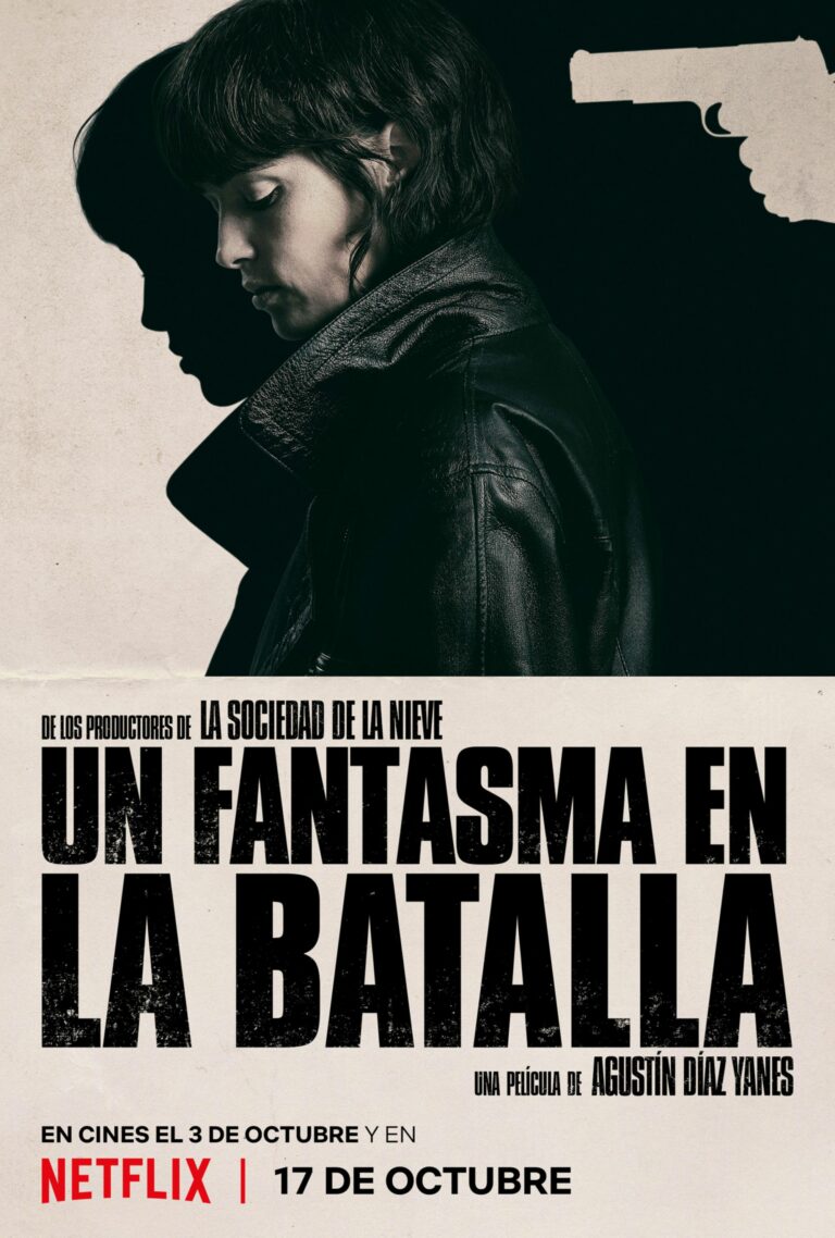 Cartel de Un fantasma en la batalla