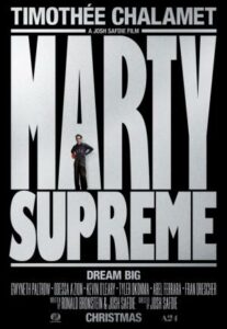 Cartel de Marty Supreme