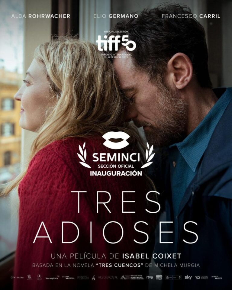 Cartel de Tres adioses