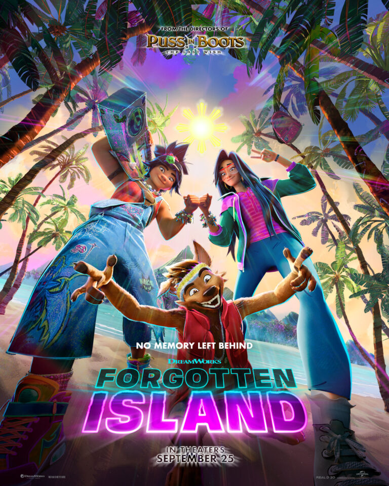 Cartel de La isla olvidada