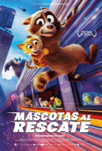 Cartel de Mascotas al rescate (Falcon Express)
