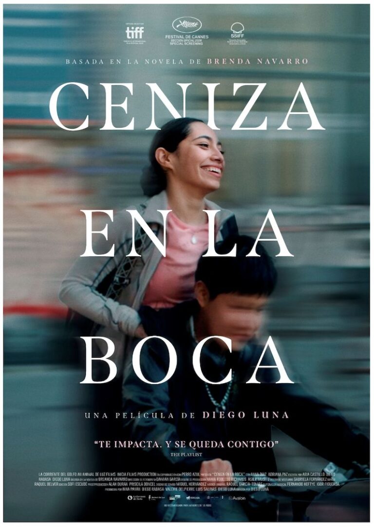 Cartel de Ceniza en la boca