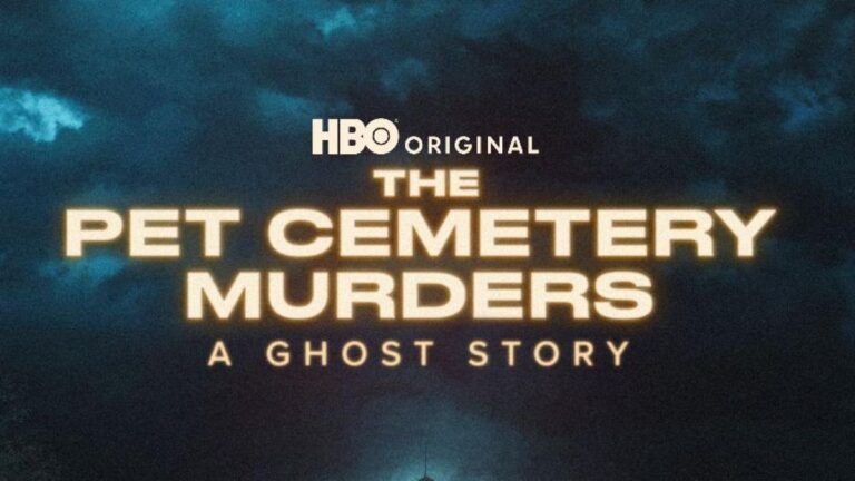 Cartel promocional de la miniserie documental The Pet Cemetery Murders en HBO.