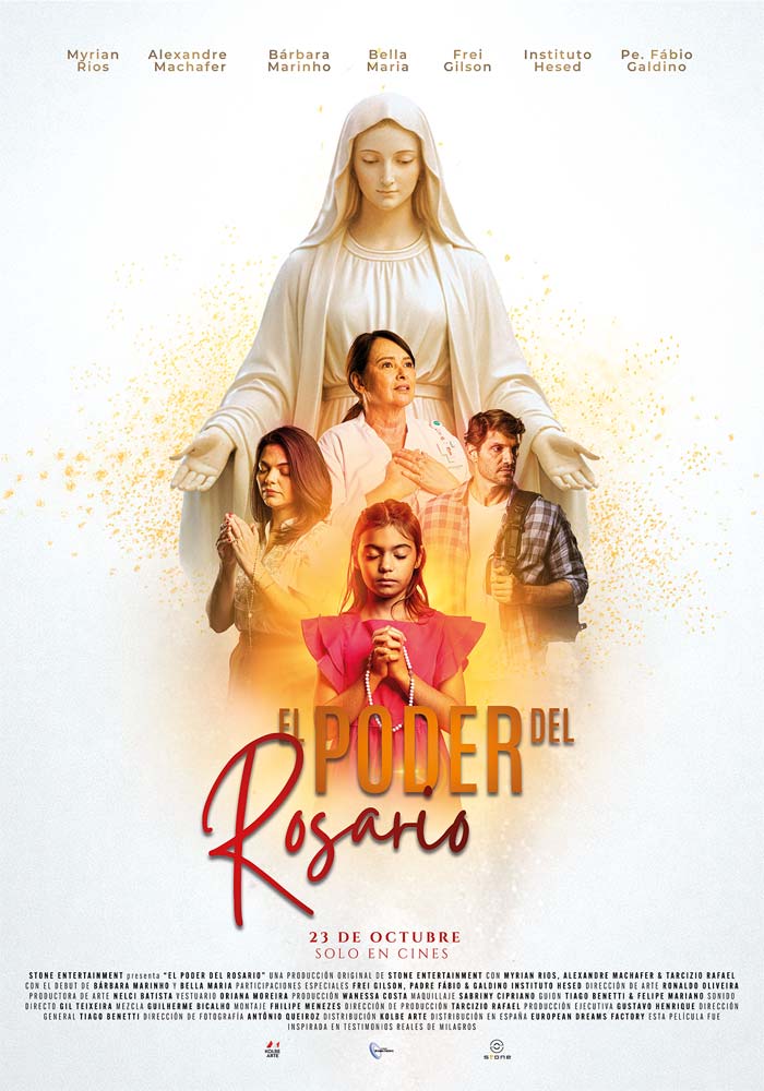Cartel de El poder del Rosario