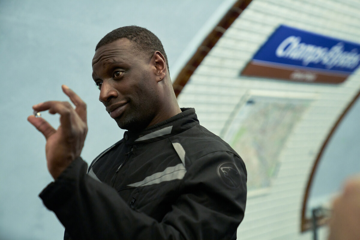 Omar Sy como Assane Diop en la parte 4 de Lupin