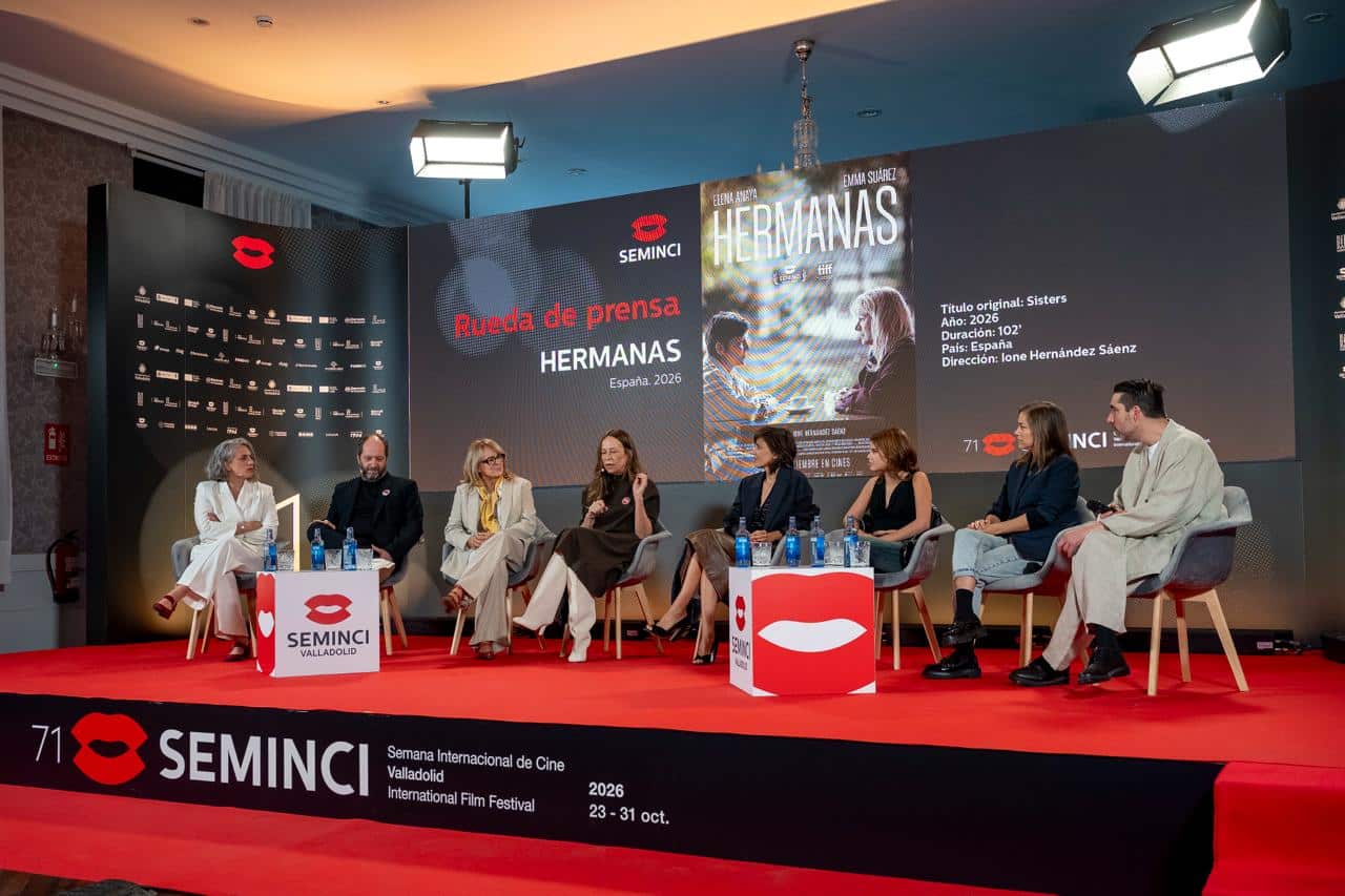 Rueda de prensa de Hermanas en la Seminci 2026