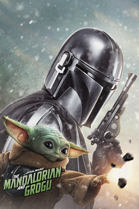 Cartel de Star Wars: The Mandalorian and Grogu